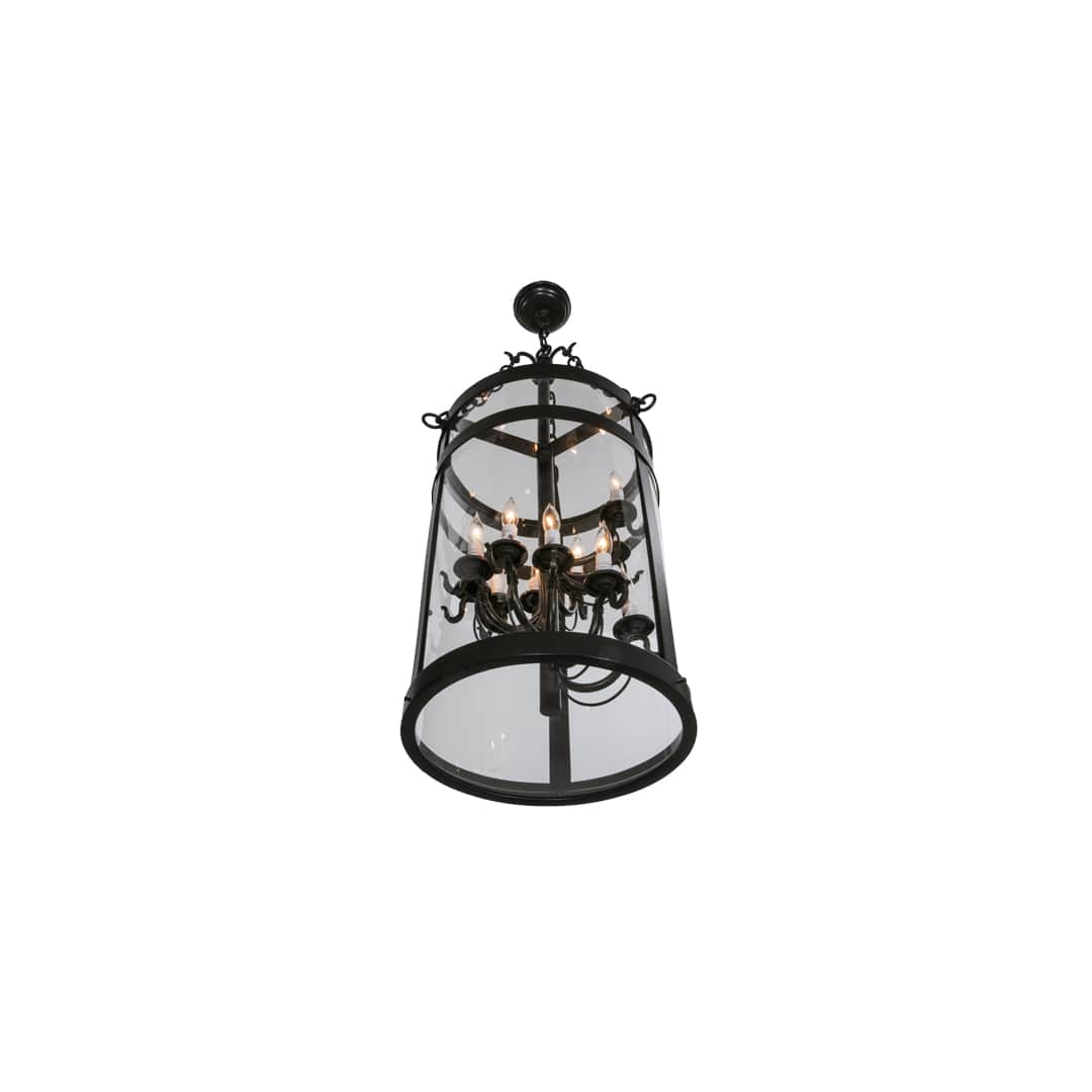 Cilindro 11 Light 15" Wide Taper Candle Pendant