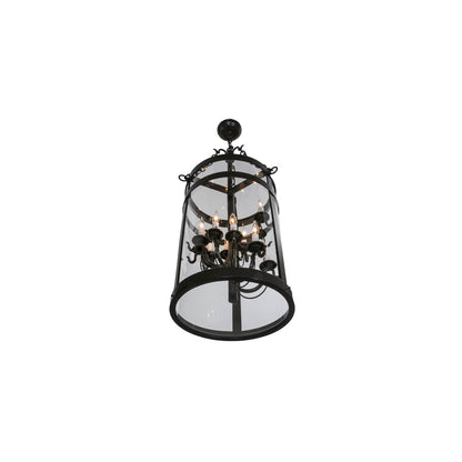 Cilindro 11 Light 15" Wide Taper Candle Pendant