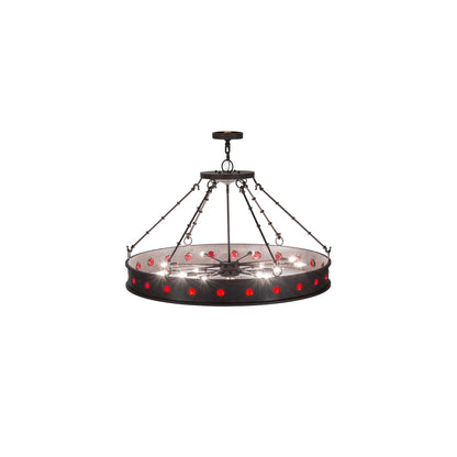 Jules 16 Light 42" Wide Suspension Pendant