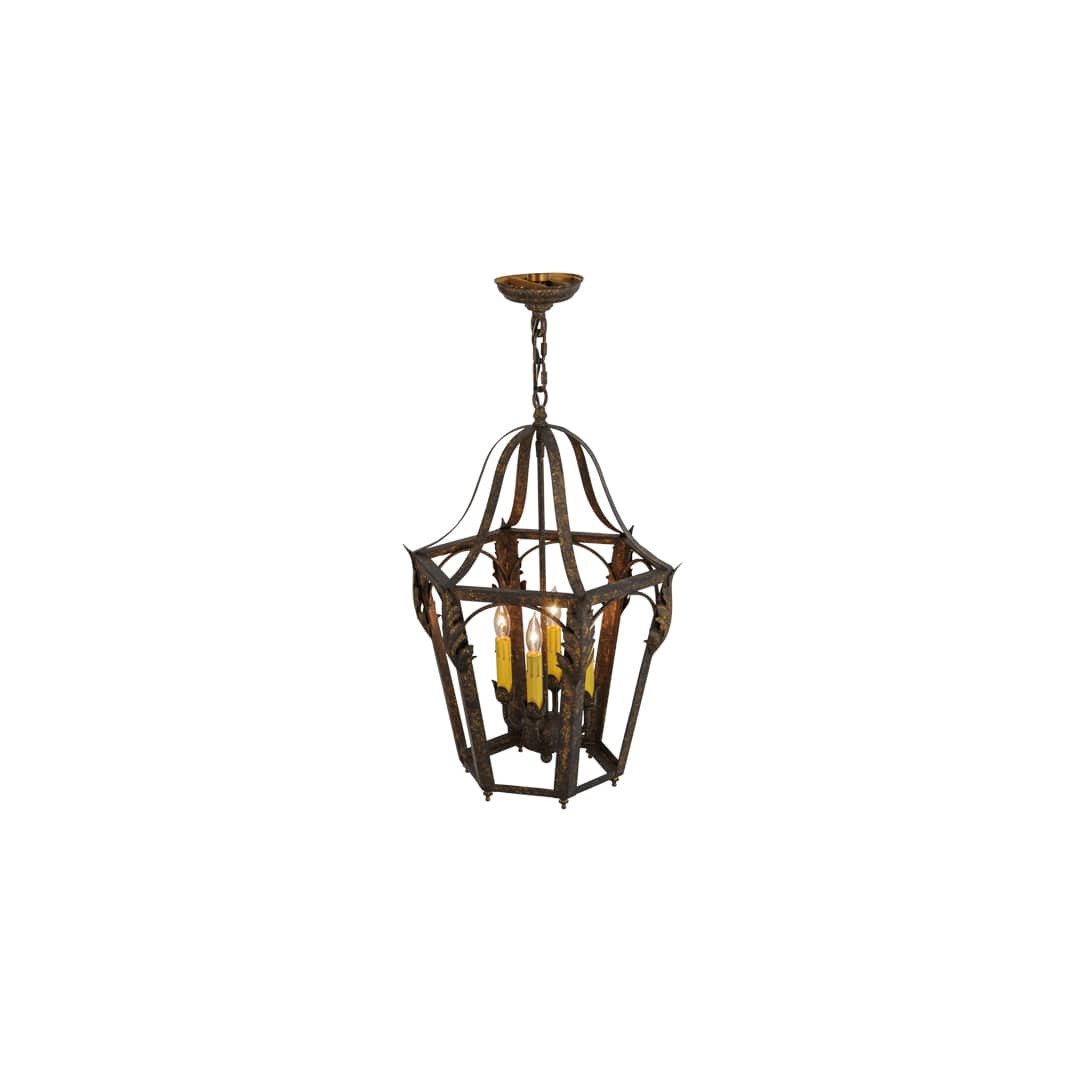 Acacia 4 Light 17" Wide Taper Candle Pendant