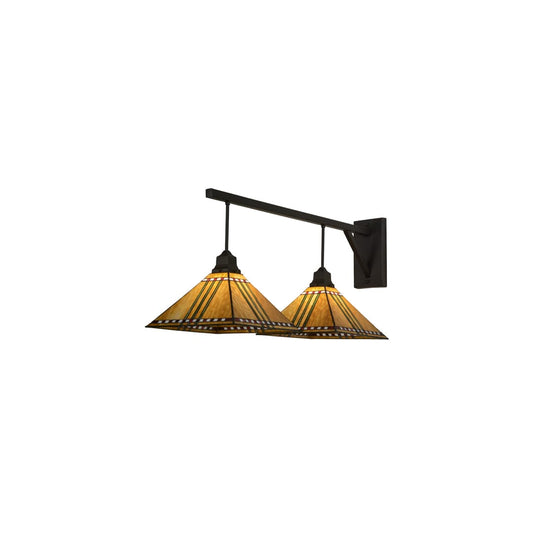 Prairie 2 Light 18" Tall Wall Sconce