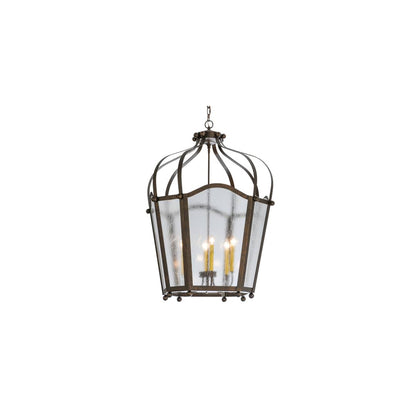 Citadel 6 Light 33" Wide Taper Candle Pendant