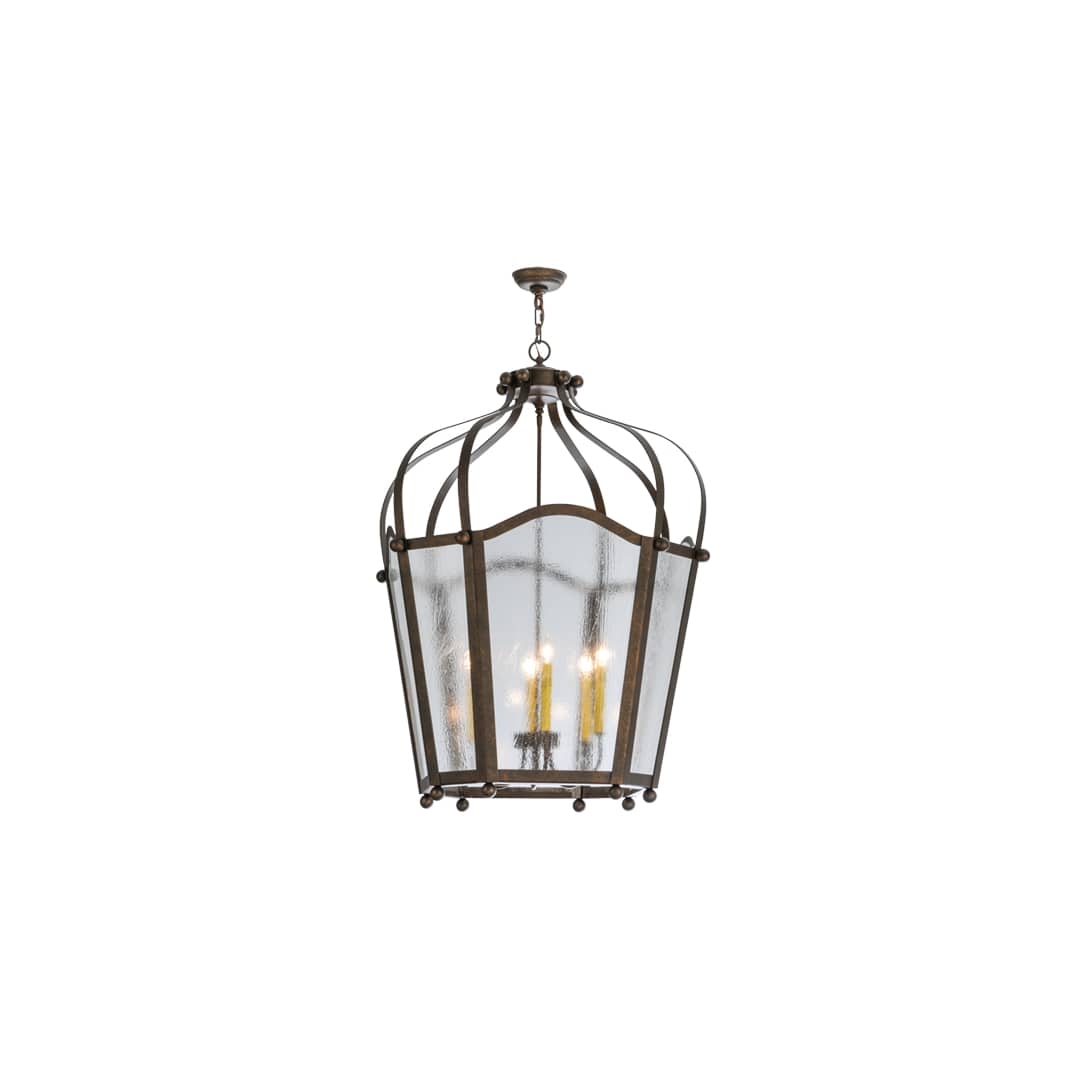 Citadel 6 Light 33" Wide Taper Candle Pendant
