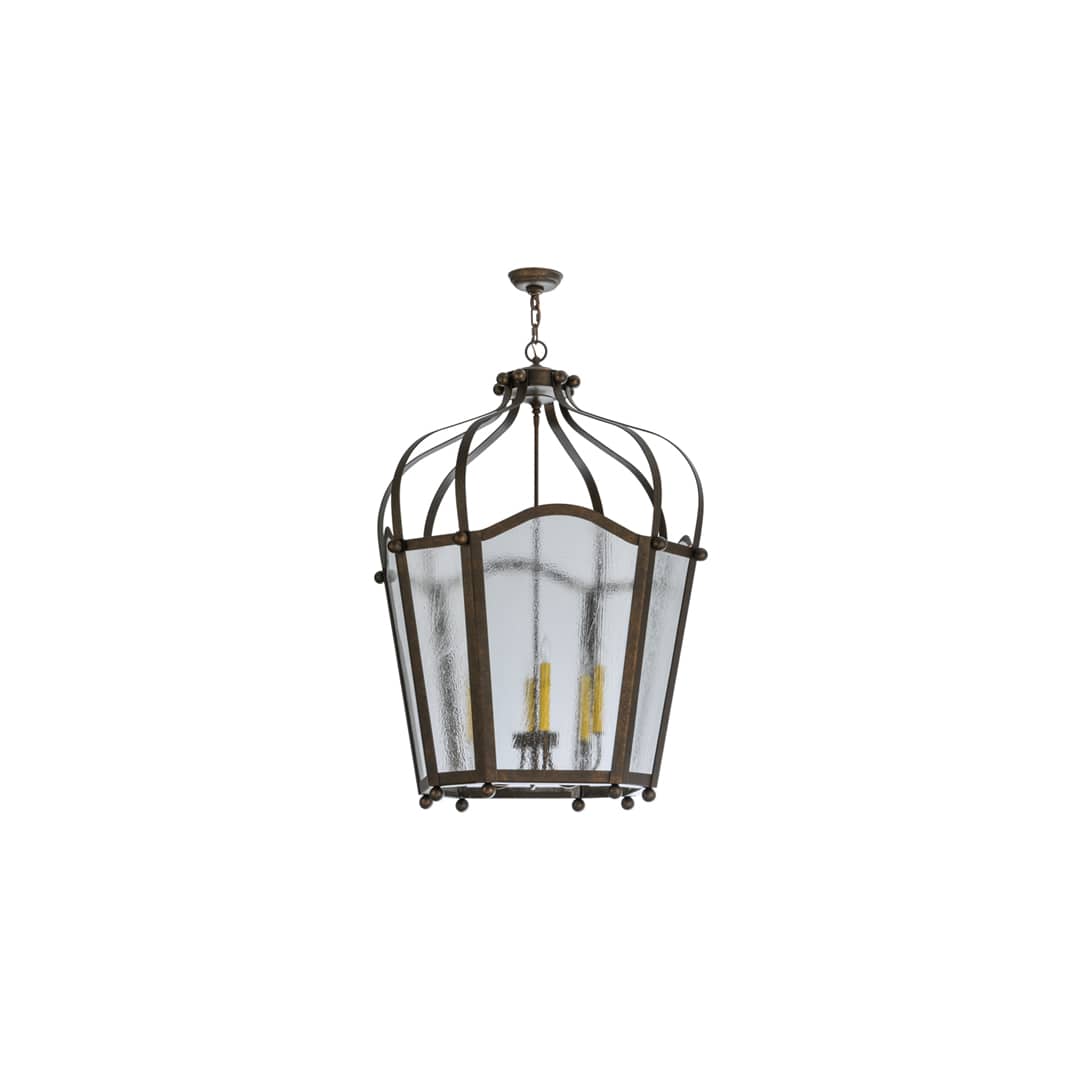 Citadel 6 Light 33" Wide Taper Candle Pendant