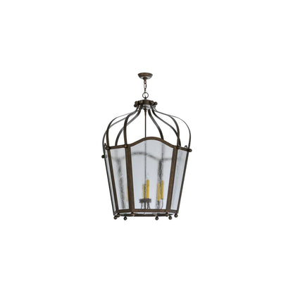 Citadel 6 Light 33" Wide Taper Candle Pendant