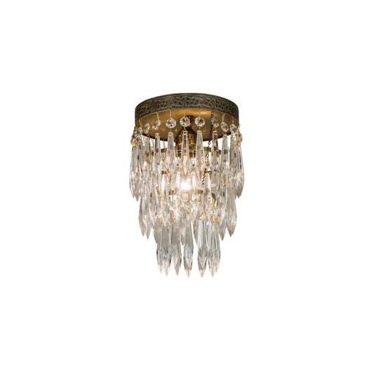 Finnimore 6" Wide Semi-Flush Waterfall Ceiling Fixture