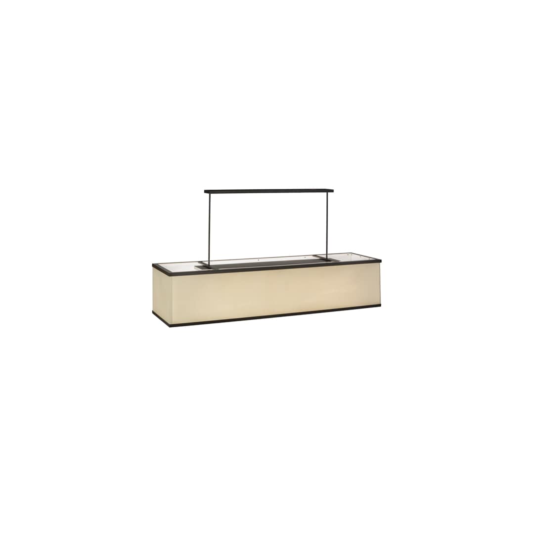 Quadrato 5 Light 20" Wide Linear Pendant