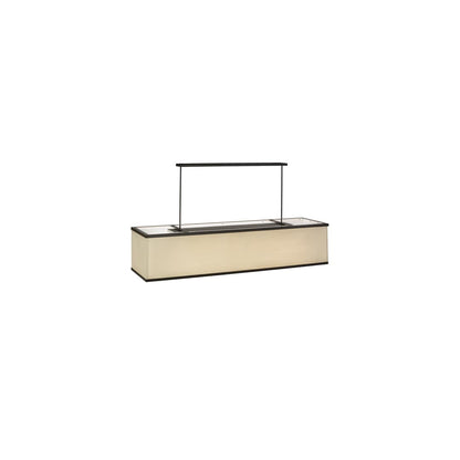 Quadrato 5 Light 20" Wide Linear Pendant