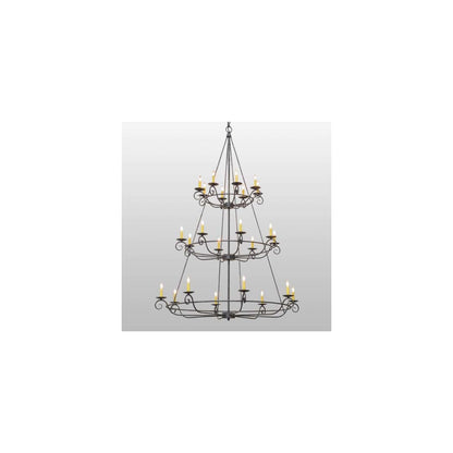 Estrella 24 Light 60" Wide Taper Candle Style Chandelier