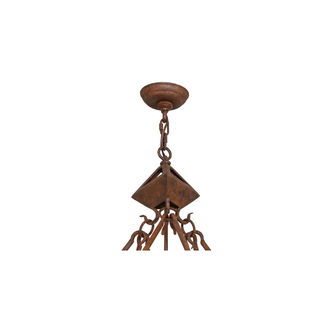 Moose at Dusk 8 Light 49" Wide Abstract Pendant