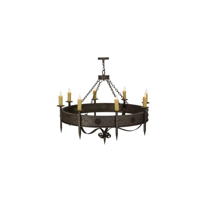 Calandra 8 Light 54" Wide Taper Candle Style Chandelier