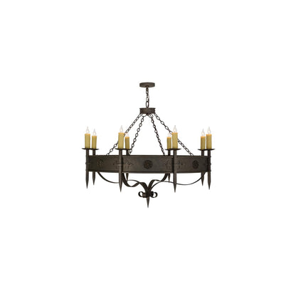 Calandra 8 Light 54" Wide Taper Candle Style Chandelier