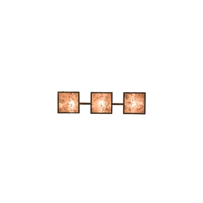 Aspen Leaf 3 Light 8" Wide Linear Pendant