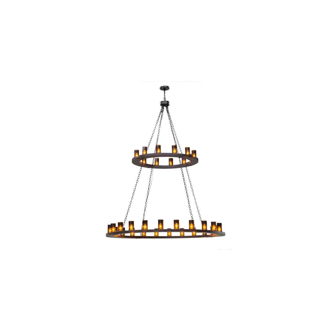 Loxley 36 Light 72" Wide Ring Chandelier