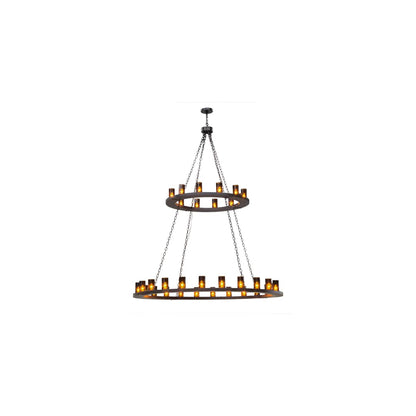 Loxley 36 Light 72" Wide Ring Chandelier