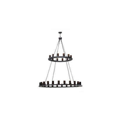 Loxley 36 Light 72" Wide Ring Chandelier