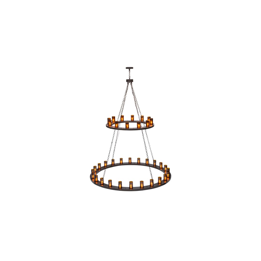 Loxley 36 Light 72" Wide Ring Chandelier
