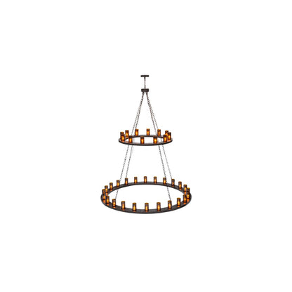 Loxley 36 Light 72" Wide Ring Chandelier