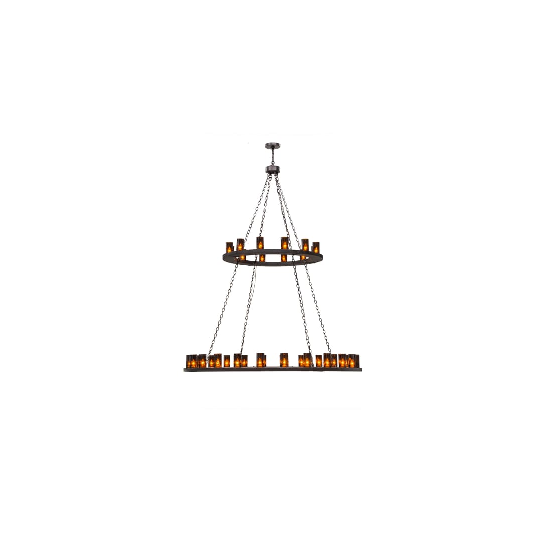 Loxley 36 Light 72" Wide Ring Chandelier