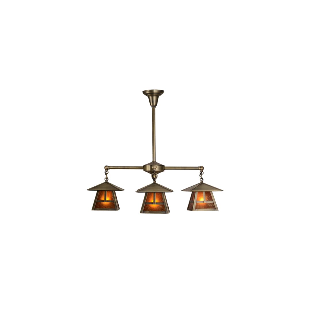 Stillwater T Mission 4 Light 30" Wide Chandelier