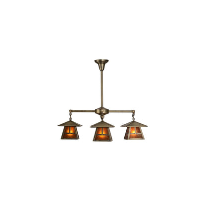 Stillwater T Mission 4 Light 30" Wide Chandelier
