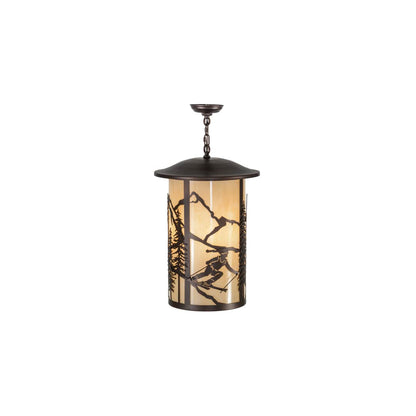 Fulton Skier 3 Light 16" Wide Pendant