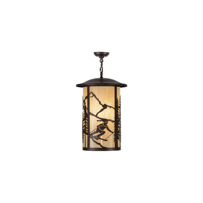 Fulton Skier 3 Light 16" Wide Pendant