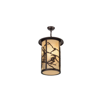 Fulton Skier 3 Light 16" Wide Pendant