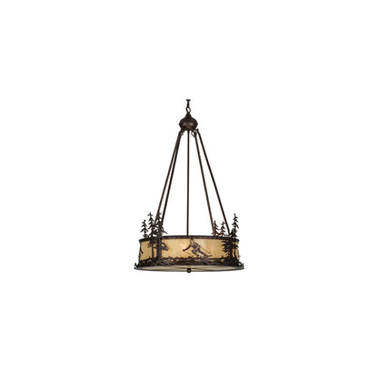 Alpine 4 Light 23" Wide Suspension Pendant