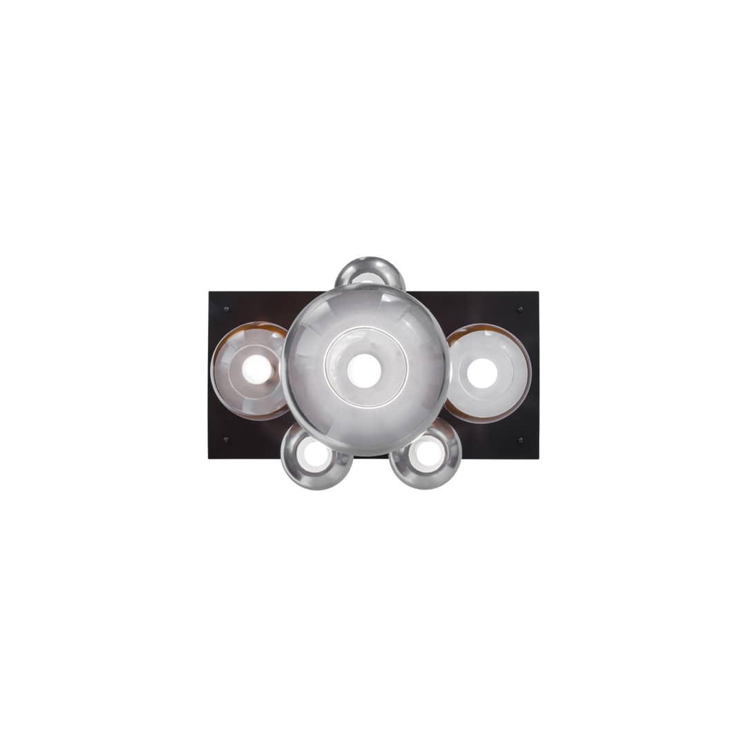 Metalica 6 Light 18" Wide Abstract Multi Light Pendant