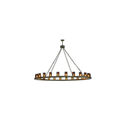 Loxley 24 Light 72" Wide Ring Chandelier