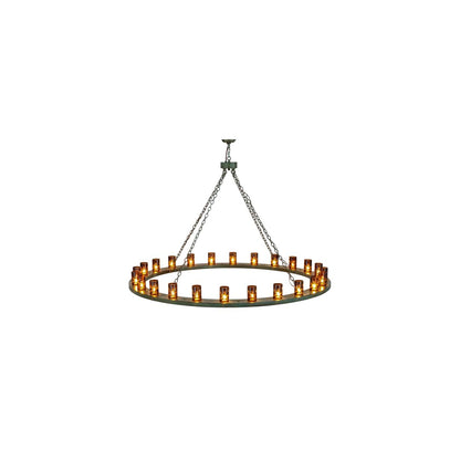 Loxley 24 Light 72" Wide Ring Chandelier