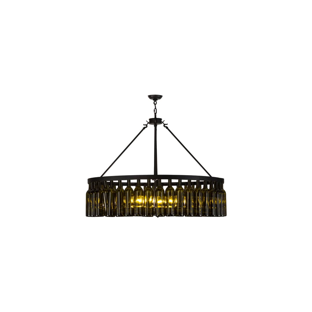 Tuscan Vineyard 6 Light 48" Wide Ring Chandelier