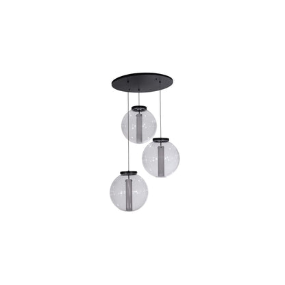 Cilindro 3 Light 34" Wide Multi Light Pendant
