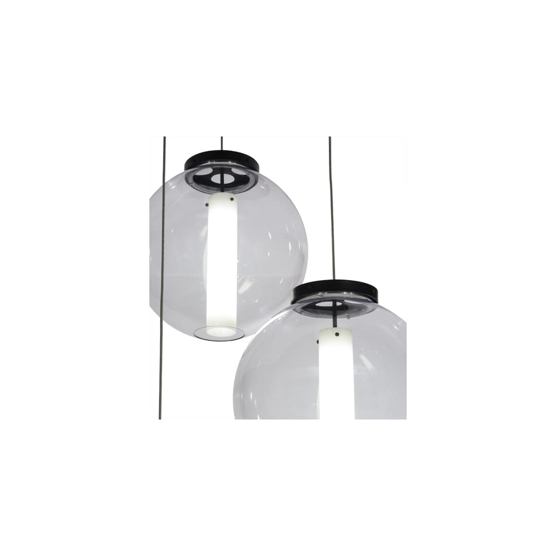 Cilindro 3 Light 34" Wide Multi Light Pendant