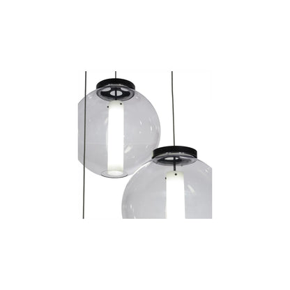 Cilindro 3 Light 34" Wide Multi Light Pendant