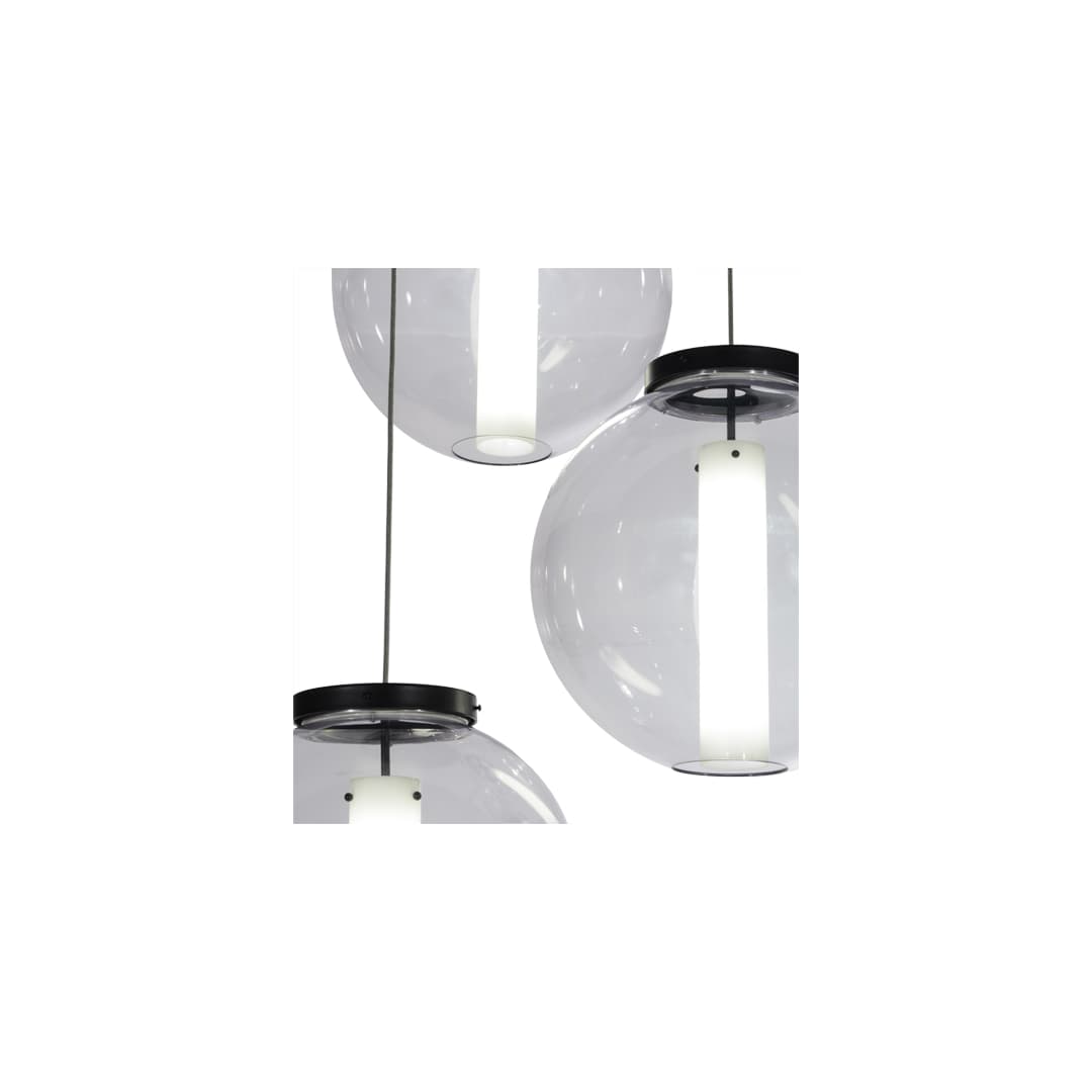 Cilindro 3 Light 34" Wide Multi Light Pendant