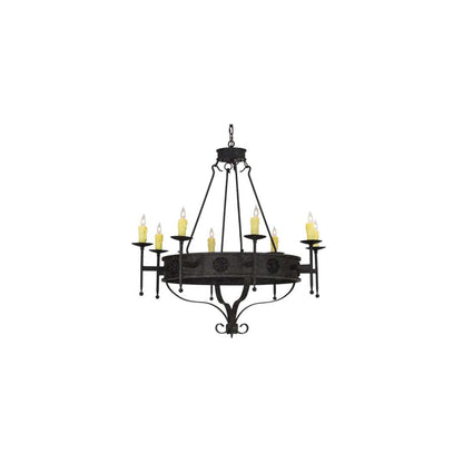 Lorenzo 8 Light 42" Wide Taper Candle Style Chandelier