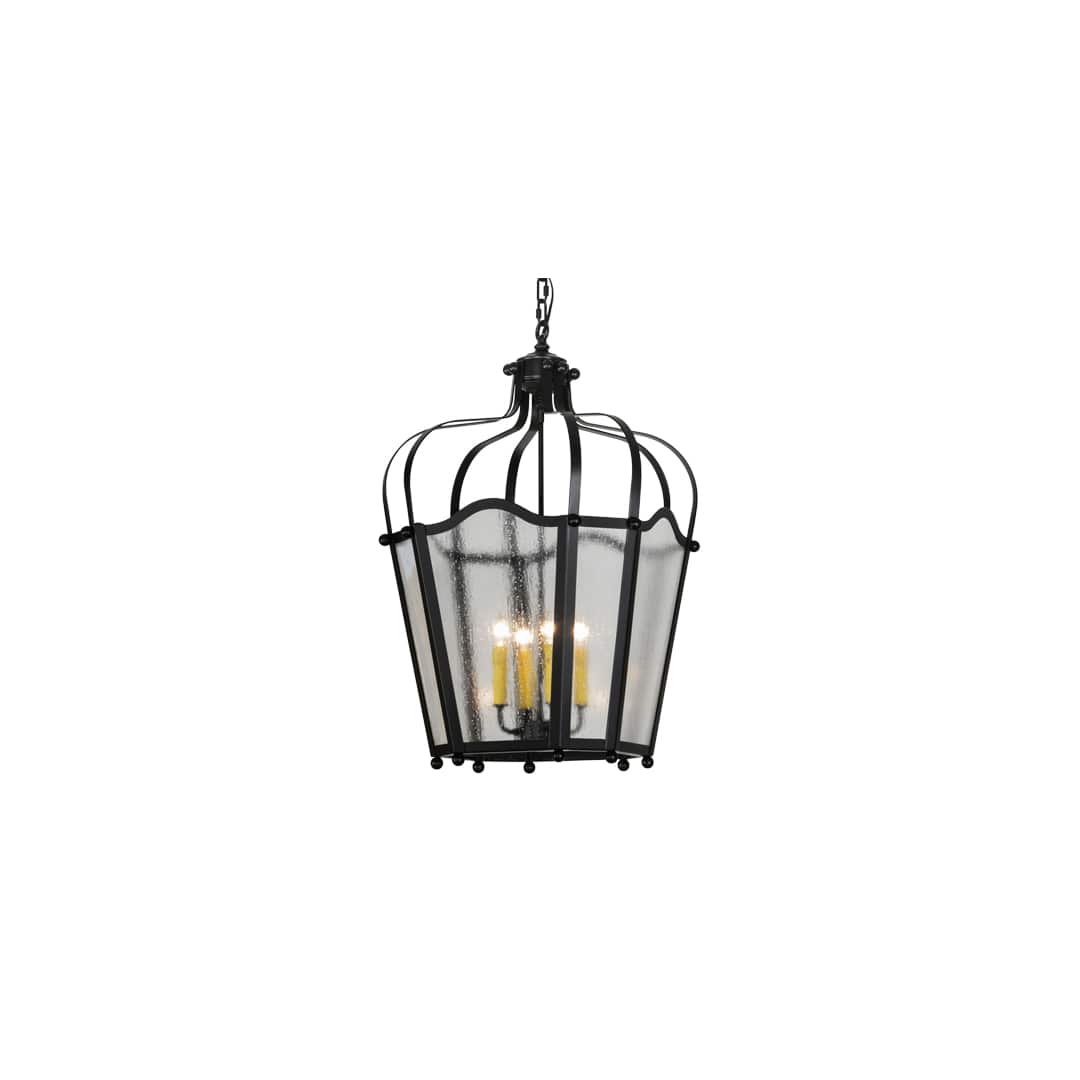 Citadel 4 Light 23" Wide Taper Candle Pendant