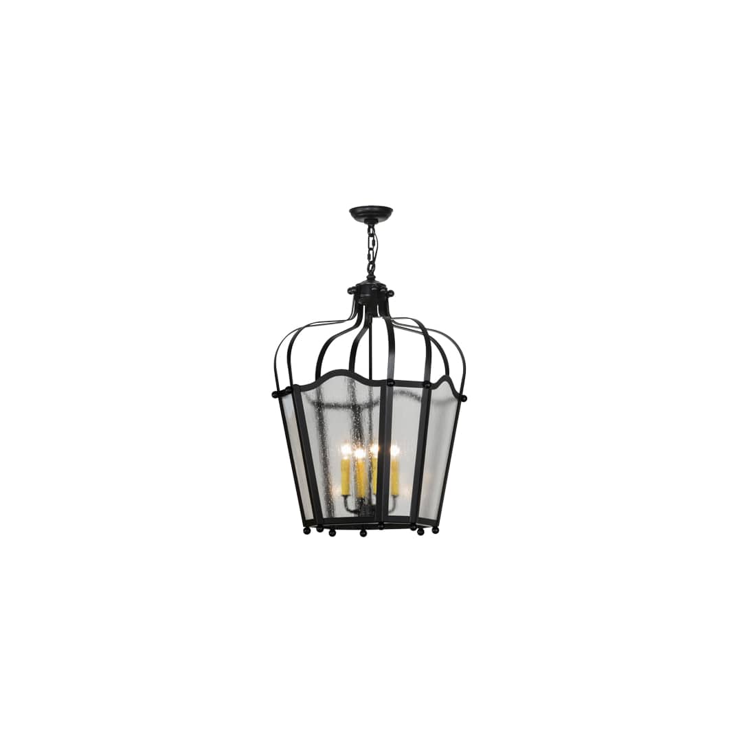 Citadel 4 Light 23" Wide Taper Candle Pendant