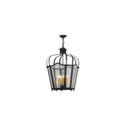 Citadel 4 Light 23" Wide Taper Candle Pendant