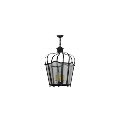 Citadel 4 Light 23" Wide Taper Candle Pendant