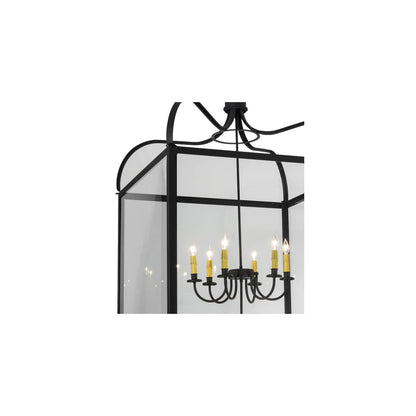 Rennes 12 Light 45" Wide Taper Candle Pendant