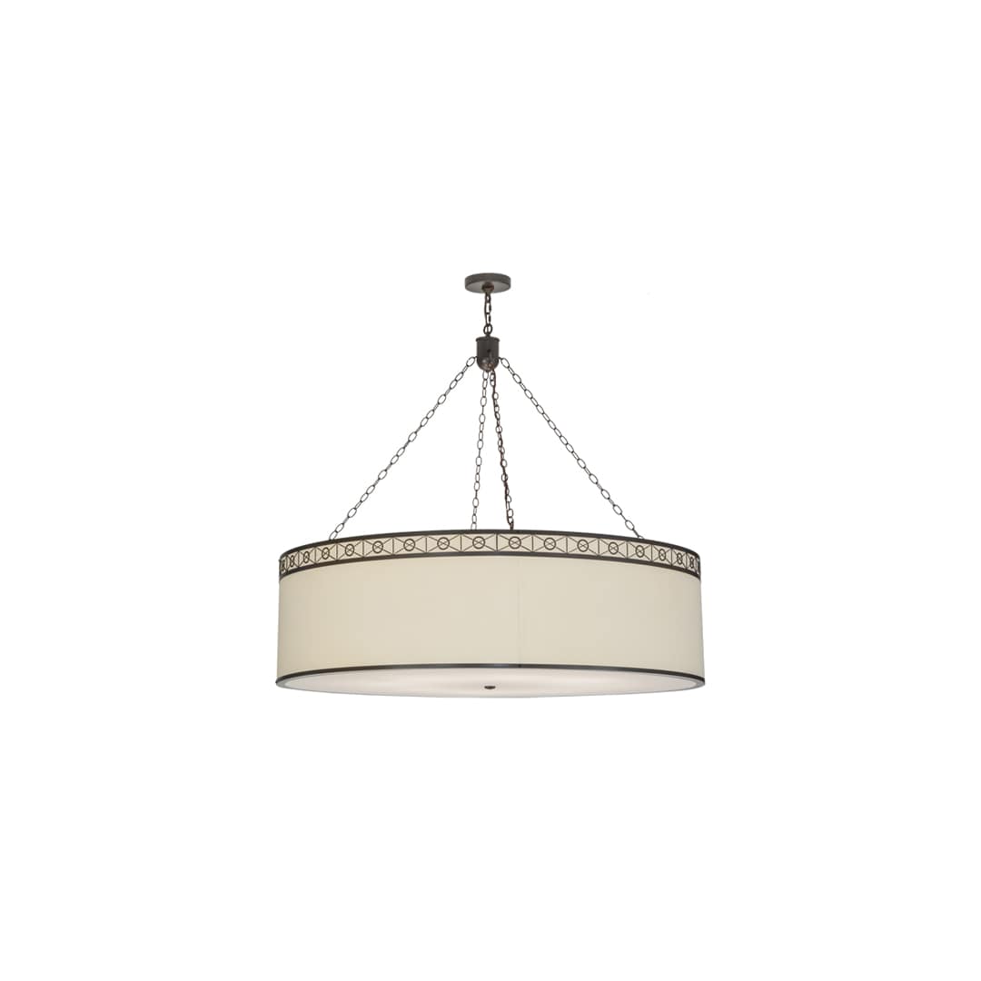 Cilindro 8 Light 54" Wide Suspension Pendant