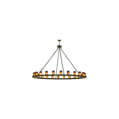 Loxley 24 Light 72" Wide Ring Chandelier