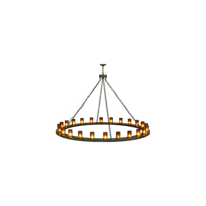 Loxley 24 Light 72" Wide Ring Chandelier