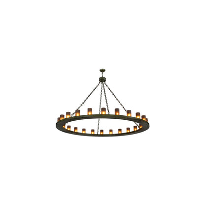 Loxley 24 Light 72" Wide Ring Chandelier