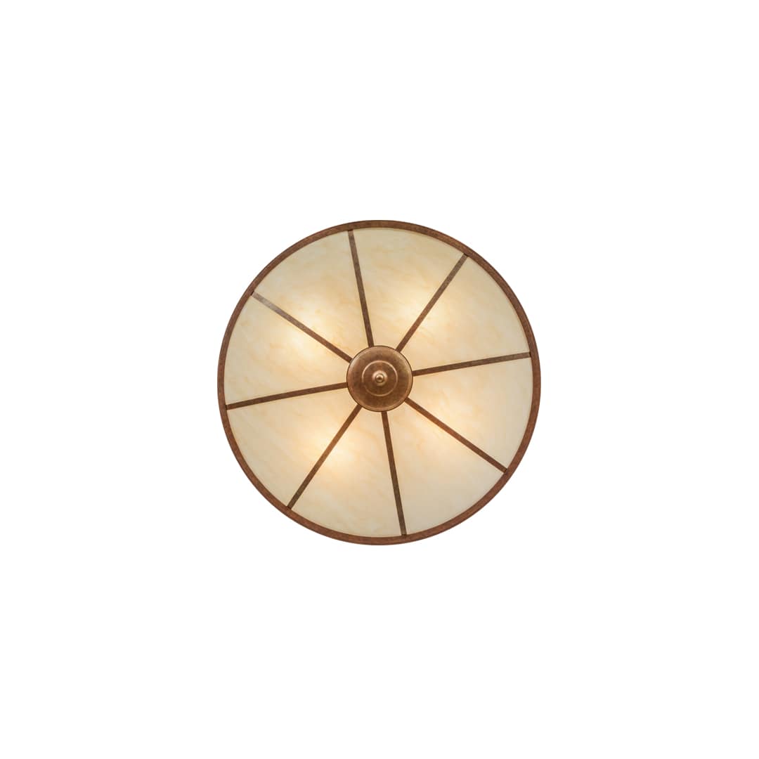 Commerce 4 Light 45" Wide Semi-Flush Bowl Ceiling Fixture - Autumn Leaf Finish