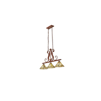Jadestone 3 Light 12" Wide Linear Pendant