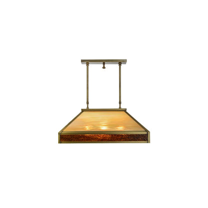 Duxbury 3 Light 15" Wide Linear Pendant